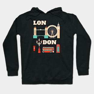 London Graphics Vintage Hoodie